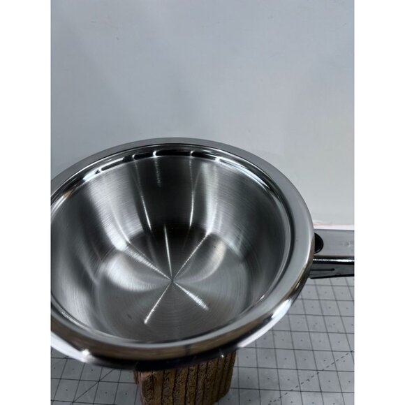 NEW Nutri-Stahl 1.5 Qt Stainless Steel Saucepan With Handle & 24-Element Base - Picture 2 of 8